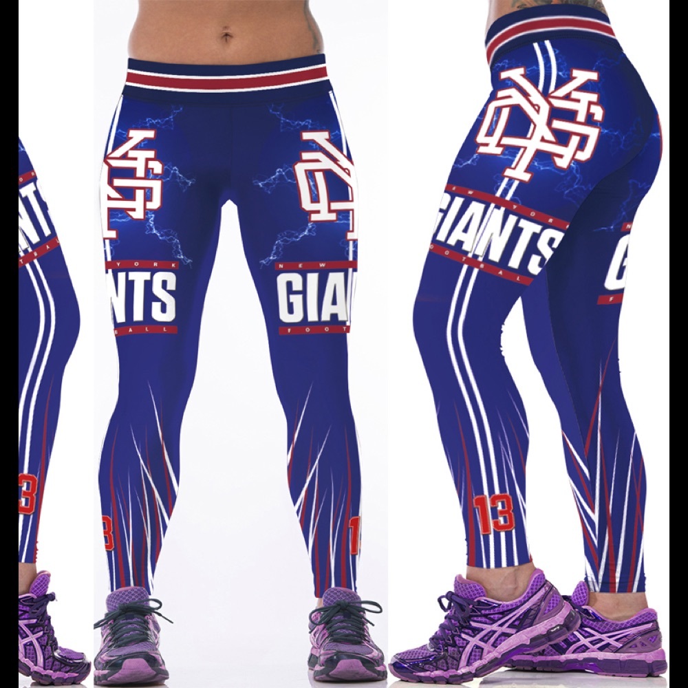 New S/M NFL Giants Leggings